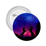 Unicorn Sunset 2.25  Button