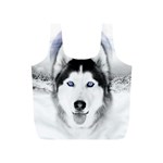 Wolf Moon Mountains Full Print Recycle Bag (S)