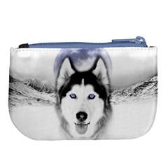 Wolf Moon Mountains Large Coin Purse from UrbanLoad.com Back