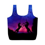 Unicorn Sunset Full Print Recycle Bag (M)