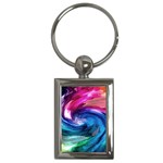 Water Paint Key Chain (Rectangle)
