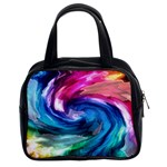 Water Paint Classic Handbag (Two Sides)