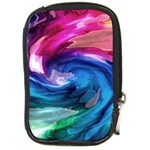 Water Paint Compact Camera Leather Case