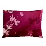 Pink Flower Art Pillow Case