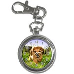 Puppy In Grass Key Chain Watch