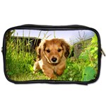 Puppy In Grass Toiletries Bag (One Side)
