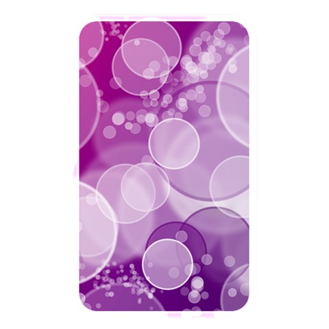 Purple Bubble Art Memory Card Reader (Rectangular) from UrbanLoad.com Front