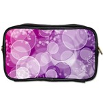 Purple Bubble Art Toiletries Bag (One Side)