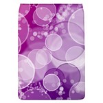 Purple Bubble Art Removable Flap Cover (S)