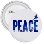Peace Bird 3  Button