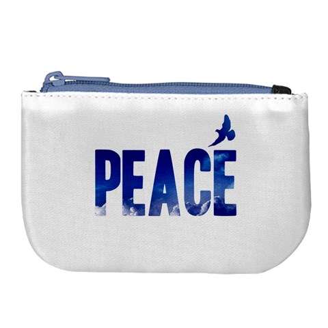 Peace Bird Large Coin Purse from UrbanLoad.com Front