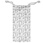Music Notes Background Wallpaper Jewelry Bag