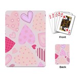 love05_bg3 Playing Cards Single Design