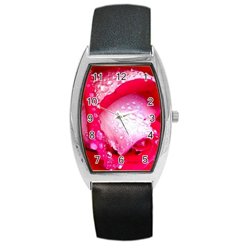 Valentines Day Barrel Style Metal Watch from UrbanLoad.com Front