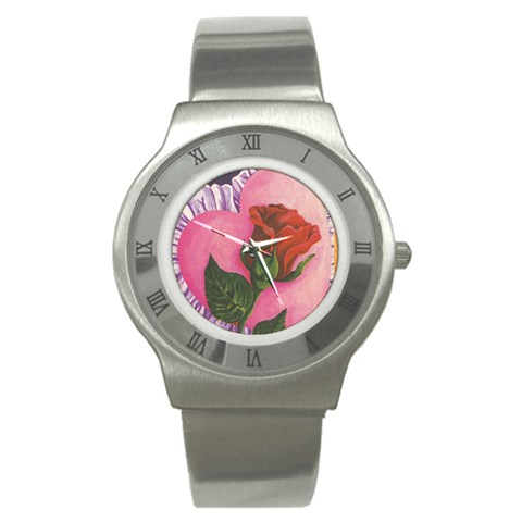 Be My Valentine Stainless Steel Watch from UrbanLoad.com Front