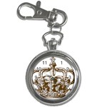 Crown001_brown Key Chain Watch