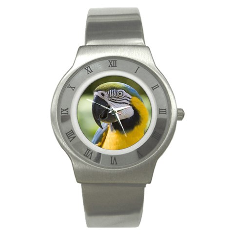 Parrot Stainless Steel Watch from UrbanLoad.com Front