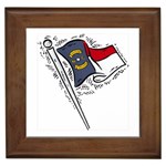 State Flag North Carolina Framed Tile