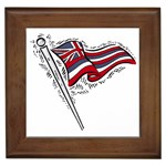 State Flag Hawaii Framed Tile