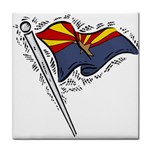 State Flag Arizona Tile Coaster
