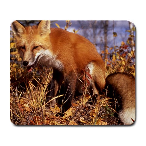Red Fox Large Mousepad from UrbanLoad.com Front