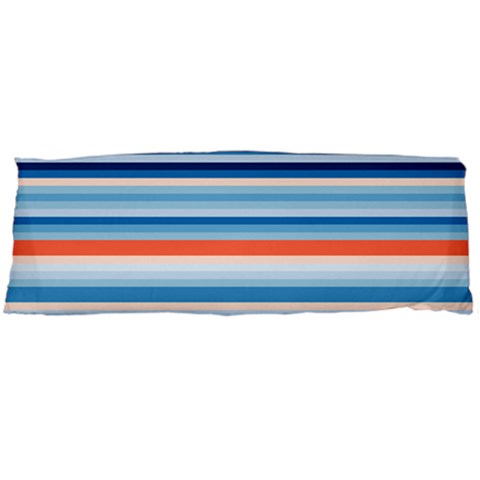 Blue And Coral Stripe 2 Body Pillow Case (Dakimakura) from UrbanLoad.com Body Pillow Case