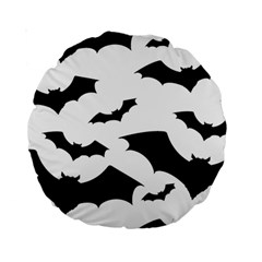 Deathrock Bats Standard 15  Premium Round Cushion  from UrbanLoad.com Back