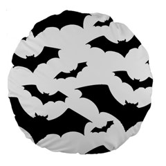 Deathrock Bats Large 18  Premium Round Cushion  from UrbanLoad.com Back