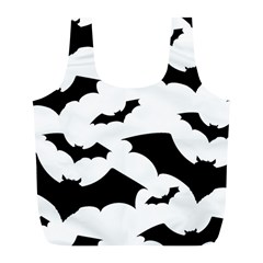 Deathrock Bats Full Print Recycle Bag (L) from UrbanLoad.com Back