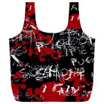 Emo Graffiti Full Print Recycle Bag (XL)