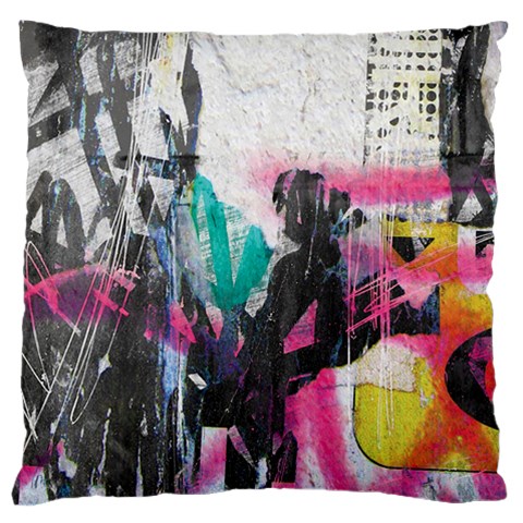 Graffiti Grunge Large Flano Cushion Case (Two Sides) from UrbanLoad.com Back