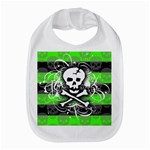 Deathrock Skull Bib