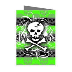 Deathrock Skull Mini Greeting Cards (Pkg of 8) from UrbanLoad.com Left