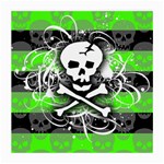 Deathrock Skull Medium Glasses Cloth