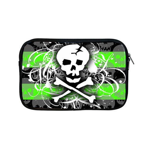 Deathrock Skull Apple MacBook Pro 13  Zipper Case from UrbanLoad.com Front