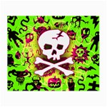 Deathrock Skull & Crossbones Small Glasses Cloth