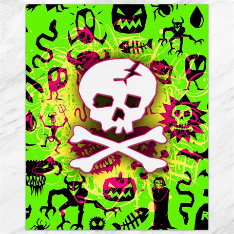 Deathrock Skull & Crossbones Canvas 16  x 20  from UrbanLoad.com 15.75 x19.29  Canvas - 1