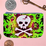 Deathrock Skull & Crossbones Large Coin Purse