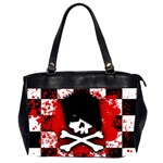 Emo Skull Oversize Office Handbag (2 Sides)