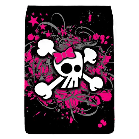 Girly Skull & Crossbones Removable Flap Cover (L) from UrbanLoad.com Front
