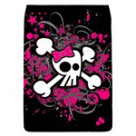Girly Skull & Crossbones Removable Flap Cover (L)