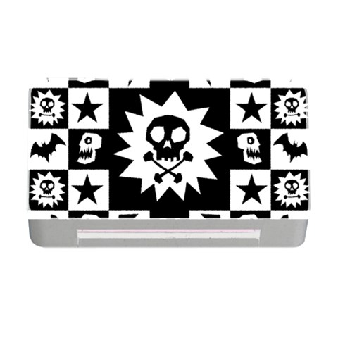 Gothic Punk Skull Memory Card Reader with CF from UrbanLoad.com Front