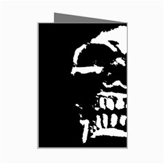 Morbid Skull Mini Greeting Card from UrbanLoad.com Right