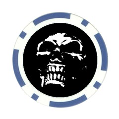 Morbid Skull Poker Chip Card Guard (10 pack) from UrbanLoad.com Back