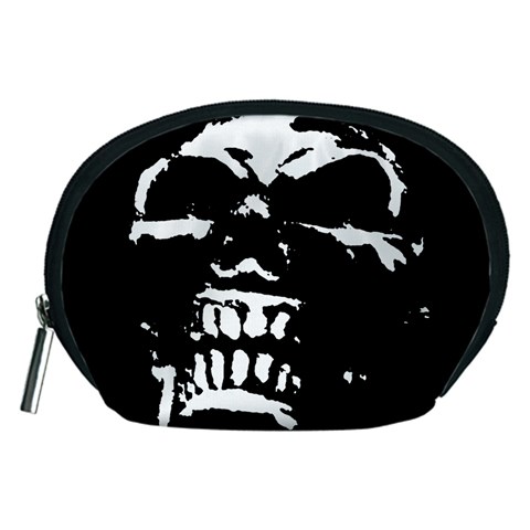 Morbid Skull Accessory Pouch (Medium) from UrbanLoad.com Front
