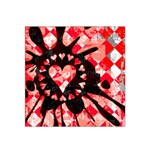 Love Heart Splatter Satin Bandana Scarf