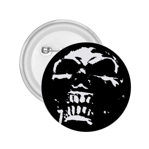Morbid Skull 2.25  Button from UrbanLoad.com Front