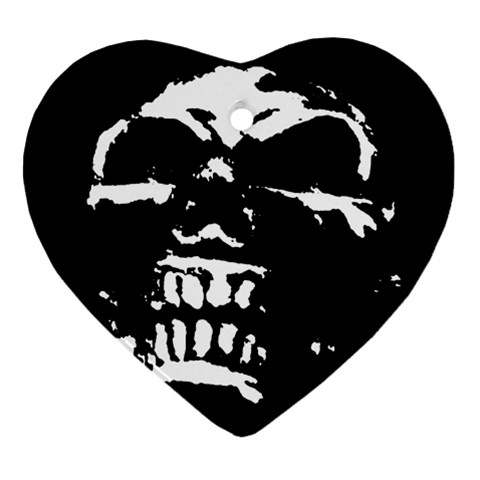 Morbid Skull Ornament (Heart) from UrbanLoad.com Front