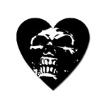 Morbid Skull Magnet (Heart)