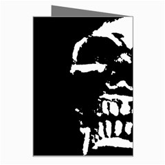 Morbid Skull Greeting Card from UrbanLoad.com Right